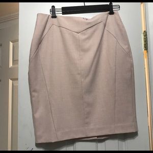 Worthington Blush Pencil Skirt Size 12